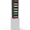 1 ft Low Profile Wood Standard Cigarette Merchandiser - Image 2