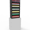 2 ft Low Profile Wood Standard Cigarette Merchandiser - Image 2