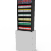 2 ft Low Profile Wood Standard Cigarette Merchandiser - Image 3