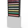 3 ft Low Profile Wood Standard Cigarette Merchandiser - Image 3