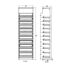 2 ft High Profile Premium Standard Cigarette Merchandiser