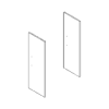 Low Profile End Panels Set (pair)