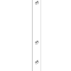 1 ft High Profile Back Panel, Black (1/4")