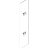 1 ft Low Profile Back Panel, Black (1/4")