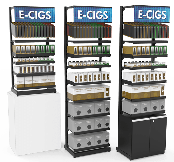 ECIG MERCHANDISER, ECIG FIXTURE