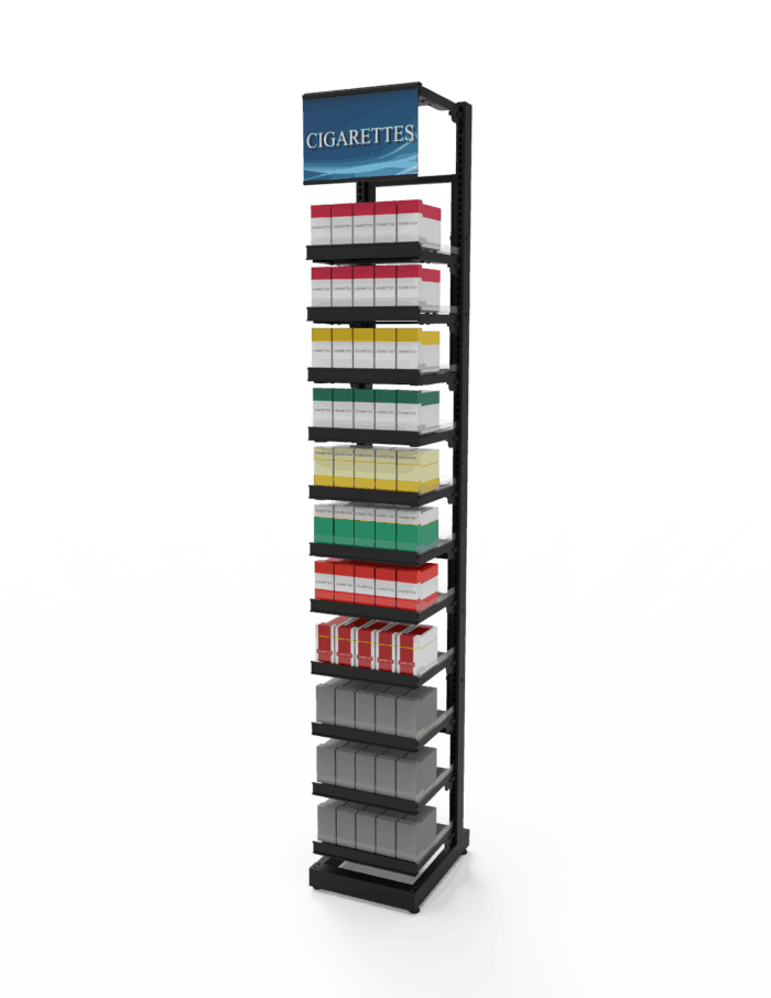 1 ft High Profile Premium Standard Cigarette Merchandiser - Image 3