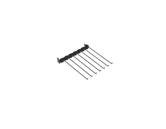 1 ft Hangbar with 7 Hooks - Image 2