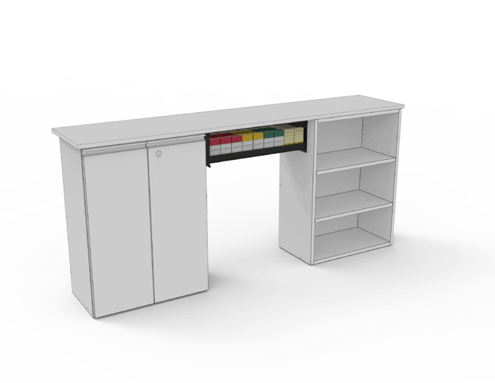 2 ft Under Counter Pack Shelf - Starter - Image 3