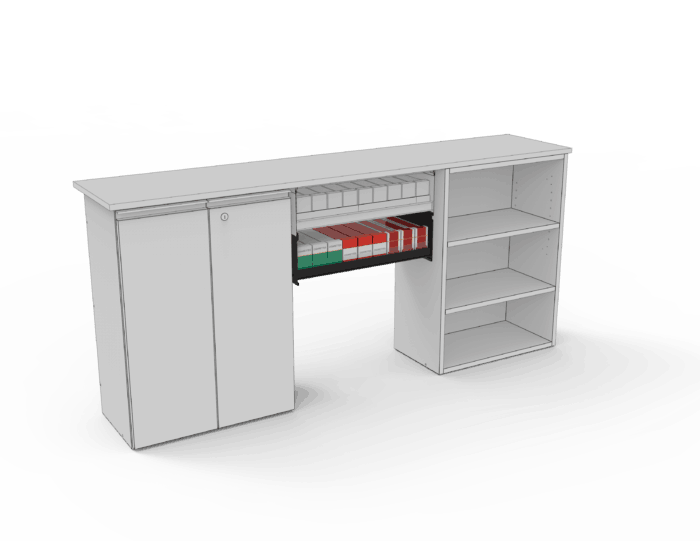 2 ft Under Counter Pack Shelf - Add-on - Image 3