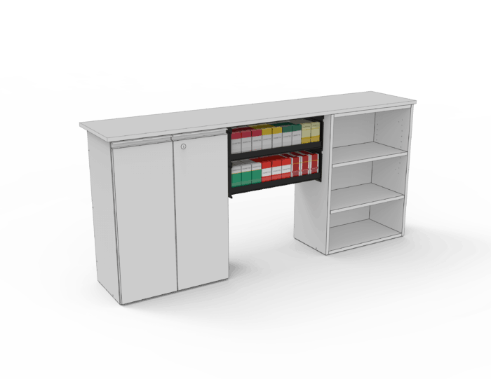 2 ft Under Counter Pack Shelf - Add-on - Image 4