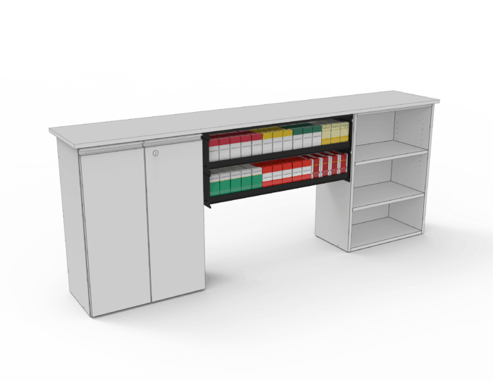 3 ft Under Counter Pack Shelf - Add-on - Image 5