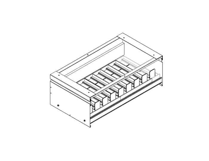 2 ft Under Counter Pack Shelf - Starter