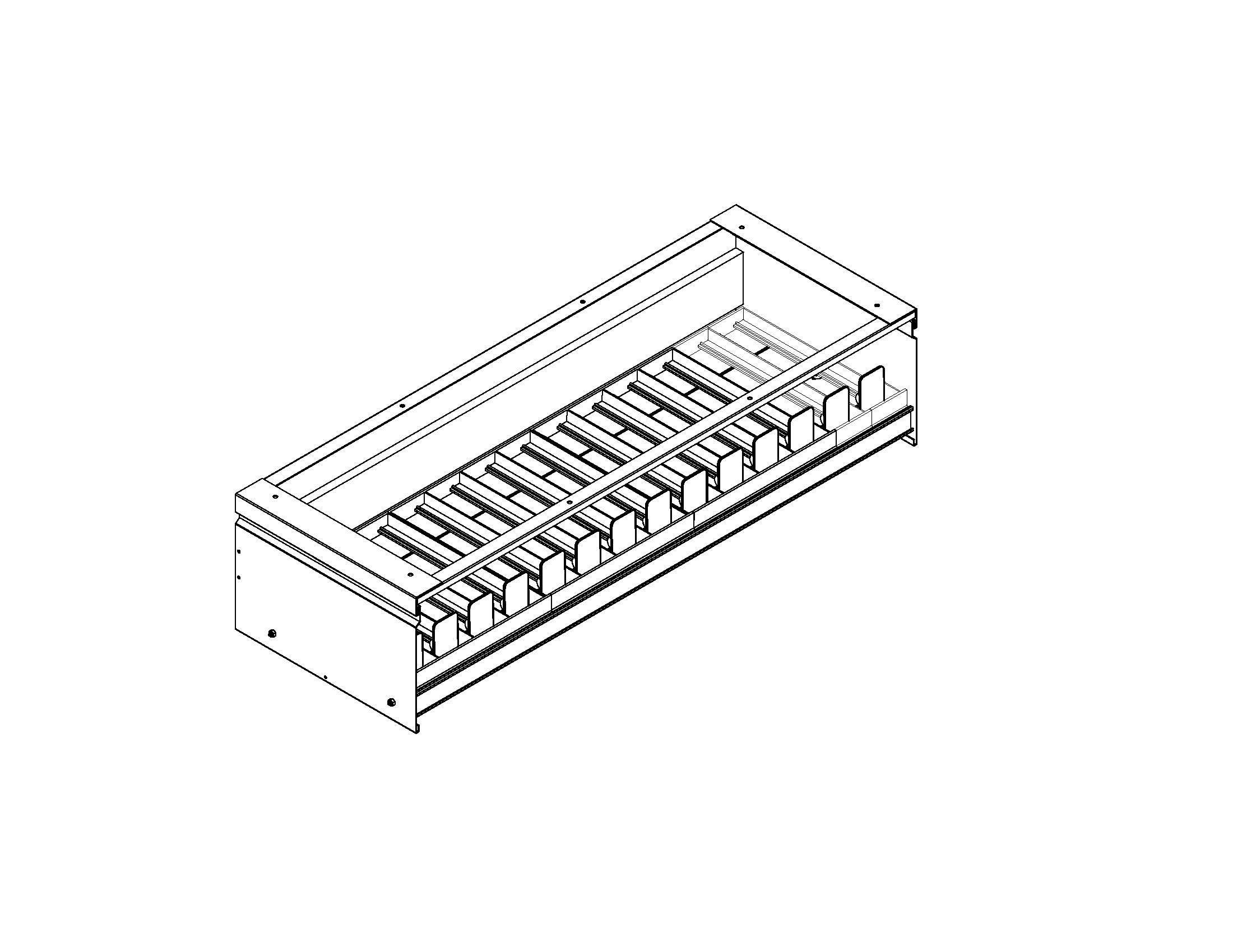 Tobacco fixtures - shelves