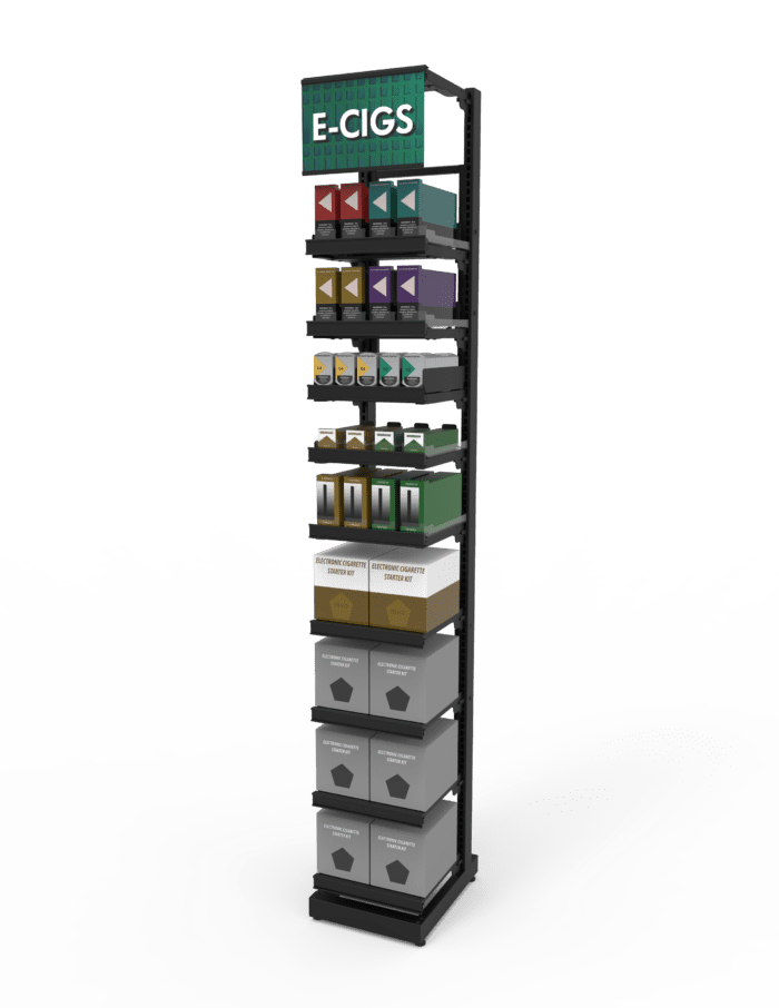 1 ft High Profile Premium Electronic E Cigs Merchandiser - Image 3