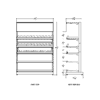 3 ft Low Profile Premium Electronic E Cigs Merchandiser