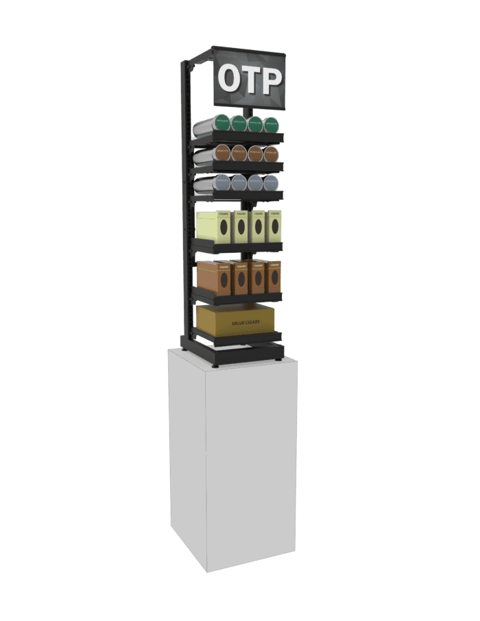 1 ft Low Profile Premium OTP Merchandiser - Image 2