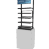 2 ft Low Profile Premium Flat Shelves Merchandiser - Image 3