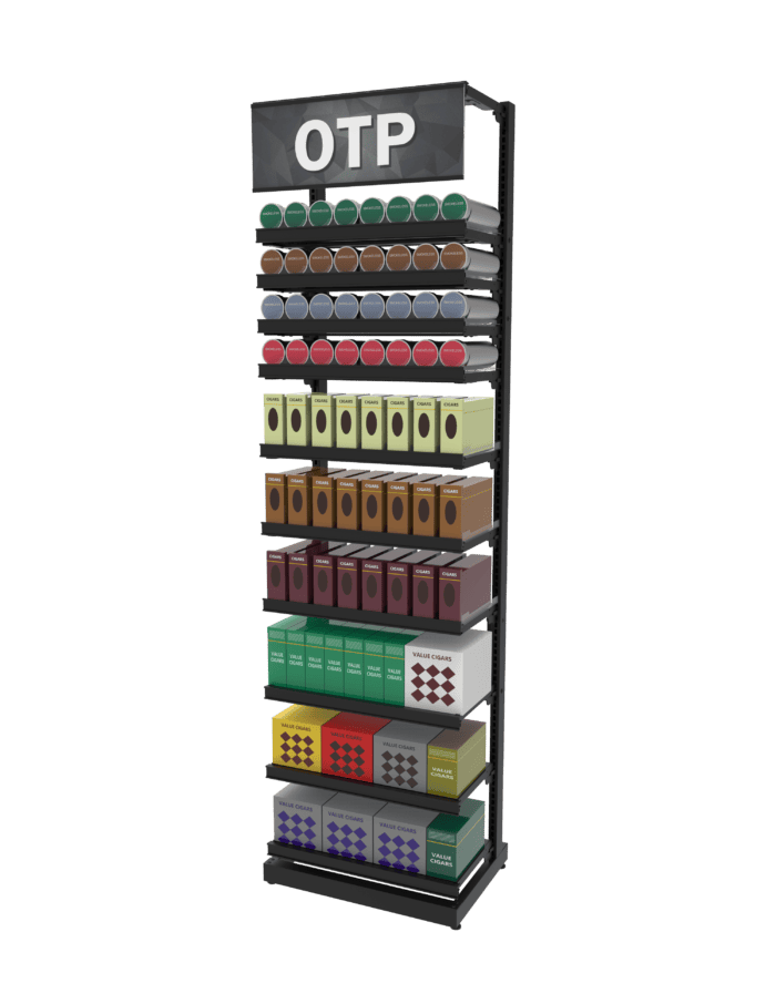 2 ft High Profile Premium OTP Merchandiser - Image 3