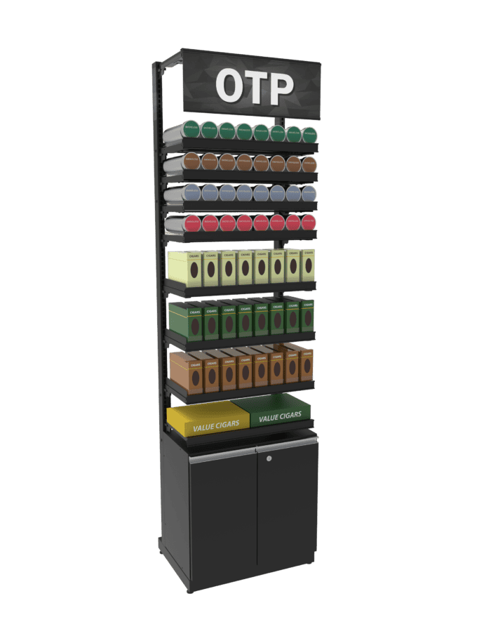 2 ft High Profile Premium OTP Merchandiser - Image 2