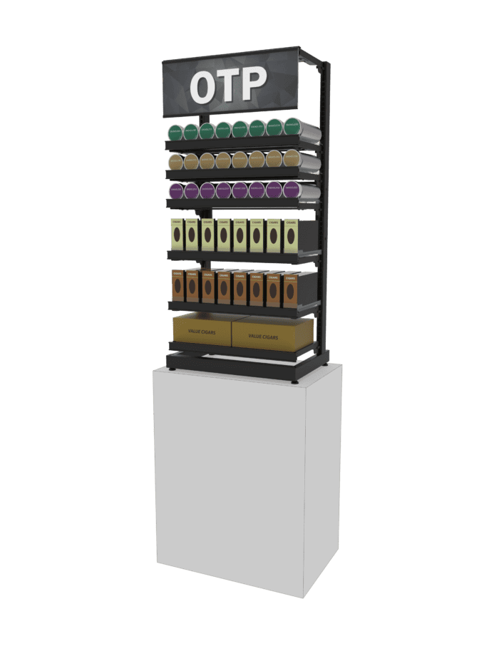 2 ft Low Profile Premium OTP Merchandiser - Image 3