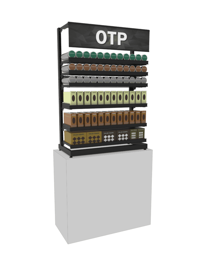 3 ft Low Profile Premium OTP Merchandiser - Image 2