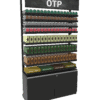 4 ft High Profile Premium OTP Merchandiser w/ Cabinet - Image 2