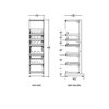 1 ft Low Profile Premium OTP Merchandiser